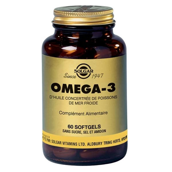 Solgar Omega-3, EPA & DHA, Double Strength, 700 Mg, 120 Softgels